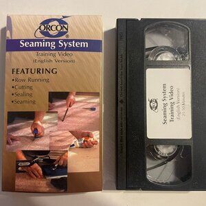 Seaming System Training Video ( VHS Video, 21:50 Minutes), Orcon Company.